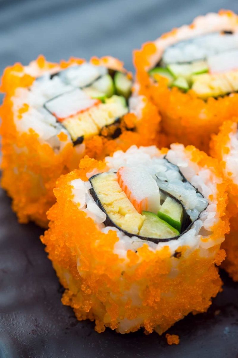 Sushi With Caviar